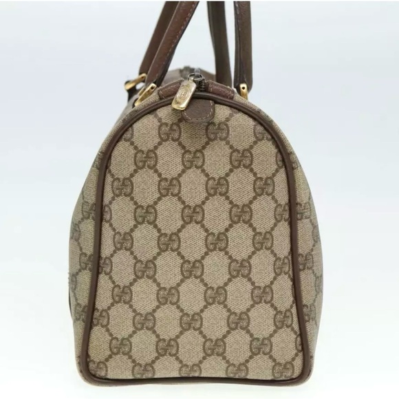 Authenticated Gucci Supreme Web Sherry Boston Ophidia Tote Bag Handbag Purse - Picture 7 of 17